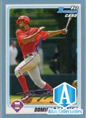 2010 Bowman Prospects Blue #BP40 Domingo Santana Phillies /520